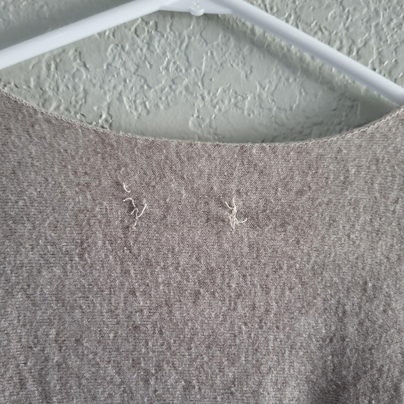 Wool Blend V-Neck Sweater Rhinestone Dreamcatcher - Picture 10 of 13